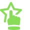 Icon - Finger Pointing at a Star